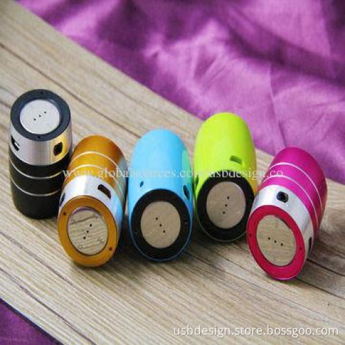 Drum Mini/Keychain Speakers, Sized 36*36mm, 3W Loudspeaker Output